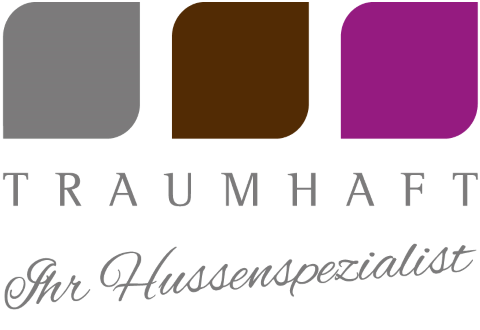 Traumhaft Verleihservice - Hussen & Tischwäsche, Brautstrauß · Deko · Hussen Köln, Logo