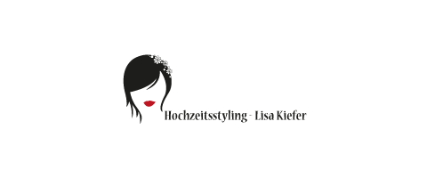 Hochzeitsstyling Lisa Kiefer, Brautstyling · Make-up Kleinbüllesheim, Logo