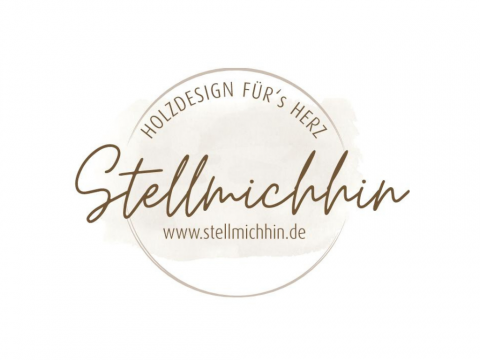 Stellmichhin - Holzschilder & Deko-Verleih, Deko · Floristen · Hussen Hellenthal, Logo