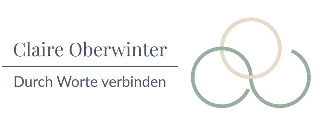 Claire Oberwinter - Durch Worte verbinden, Trauredner K&ouml;ln, Logo