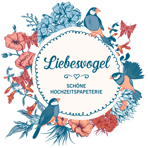 Liebesvogel | Lasercut-Hochzeitskarten & Pocketfolds, Hochzeitskarten Köln, Logo