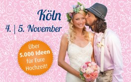 Gewinnspiel Hochzeitsmesse TrauDich! Köln Bild 1