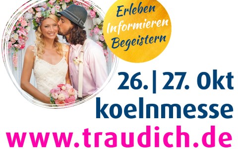 Hochzeitsmesse TrauDich! Köln am 26. & 27.10.2019 Bild 1